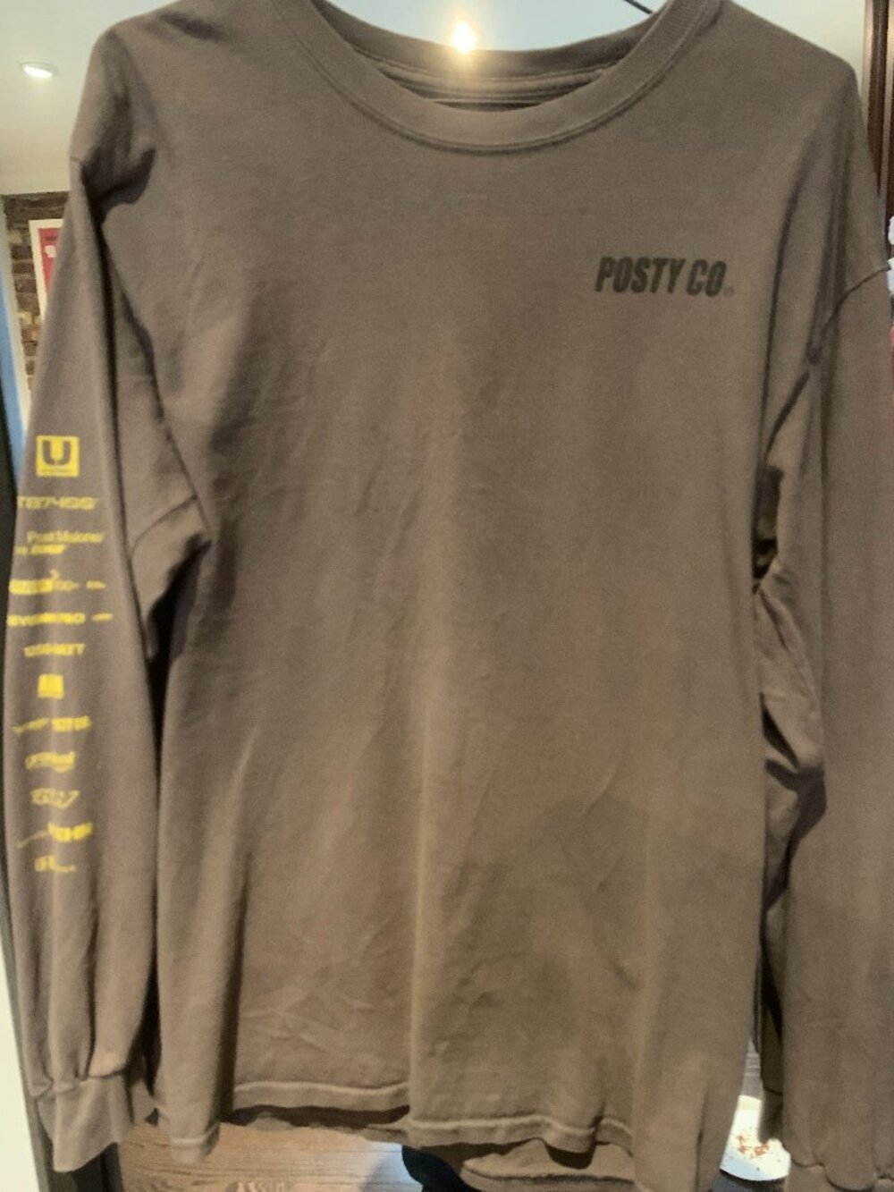 post malone Beerbongs & Bentleys concert T-shirt